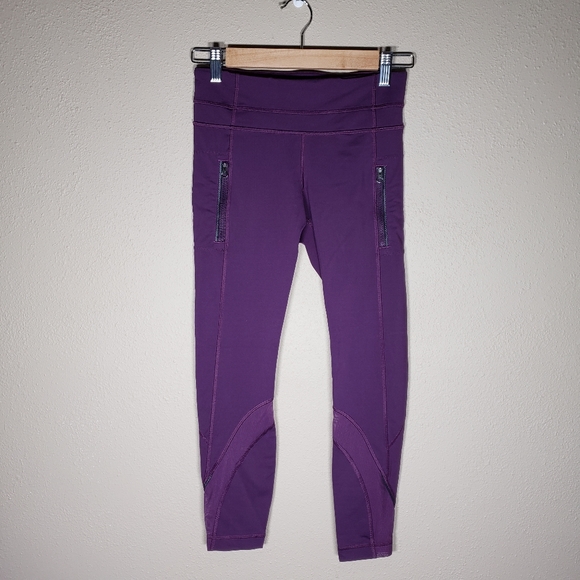 lululemon athletica Pants - Lululemon Purple Leggings 4